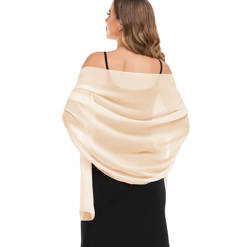 Shawls und Schultertücher für Abendkleider – leichter, formeller Damen-Shawl